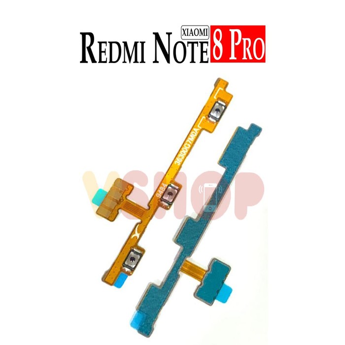 Flexi Flexibel Flexible Power On Off VOLUME XIAOMI REDMI NOTE 8 PRO