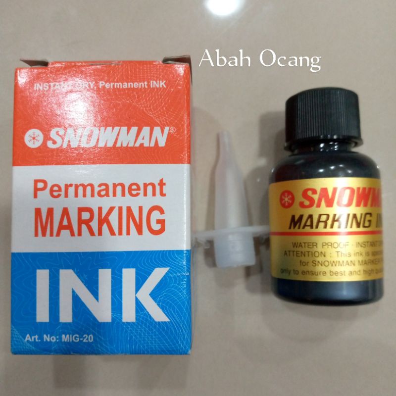 

SNOWMAN REFILL INK FOR PERMANEN MARKER