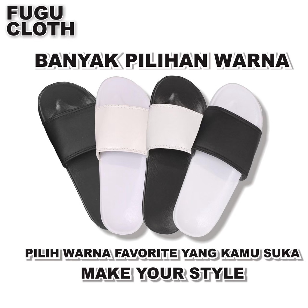 Wintertone Sandal Selop Polos Sendal Sliide Slop Slip On Flip Flop Basic Polos Empuk Sendal Harian