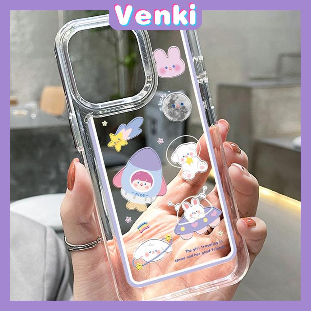 iPhone Case HD Acrylic Hard Case High Clear Metal Button Protection Camera Shockproof Cartoon Cute Compatible with iPhone 14 Pro Max 14 Plus 13 Pro Max 12 Pro Max 11 XR 7Plus