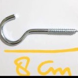 PAKU SEKRUP CANTOLAN PAKU TANDA TANYA PANJANG: 8 CM ISI : 12PCS