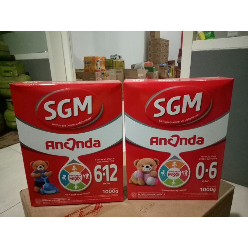 susu sgm 0-6bulan dan 6-12bulan