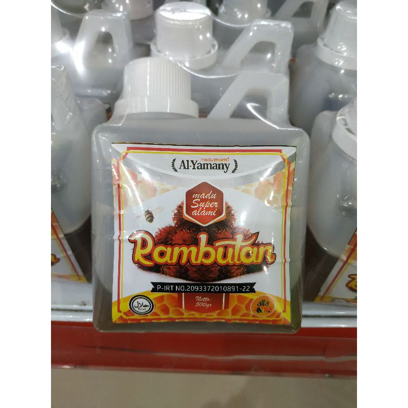 

Madu Rambutan kualitas Super | Murni | 500 gr