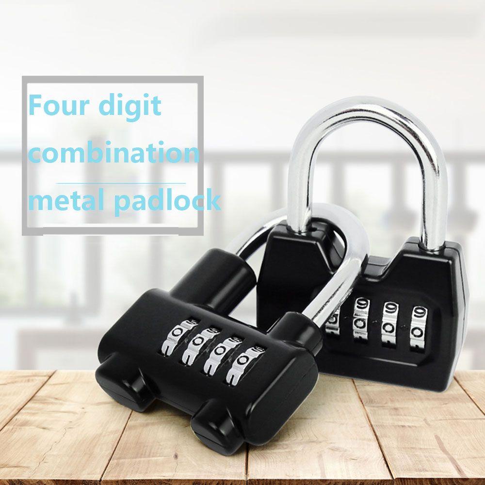 Chookyy Safely Code Lock Gembok Kunci Pintu Lemari Weatherproof Luggage Lock Vault Combination Padlock