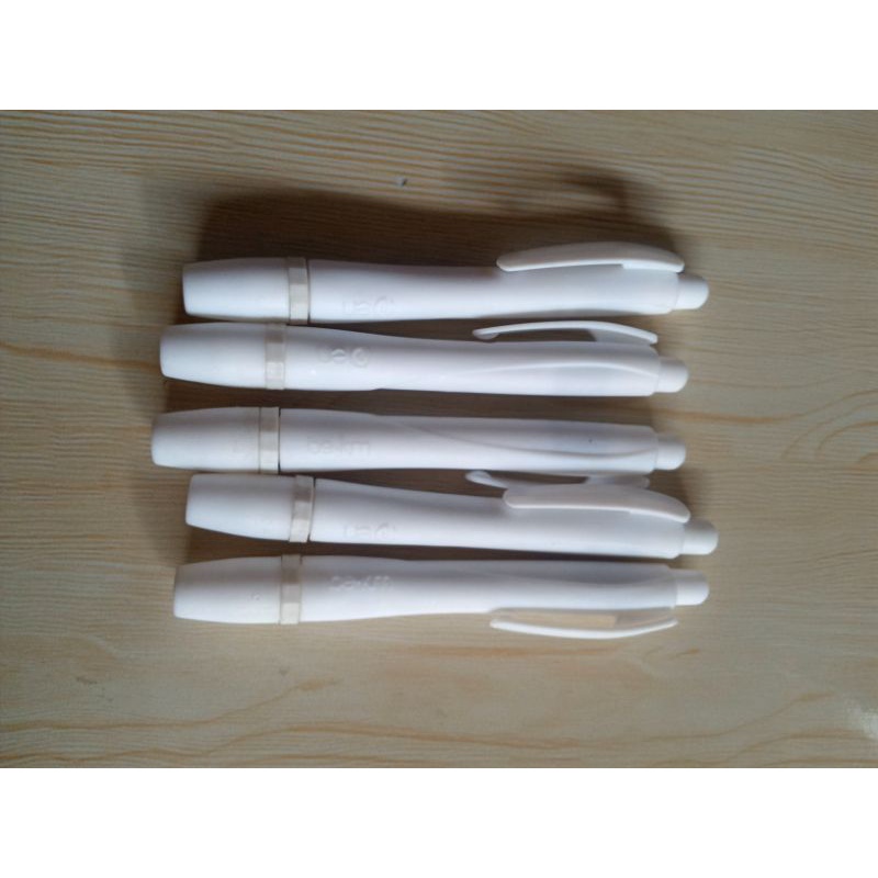 Pen bekam PBI warna putih/ pen bekam ABI