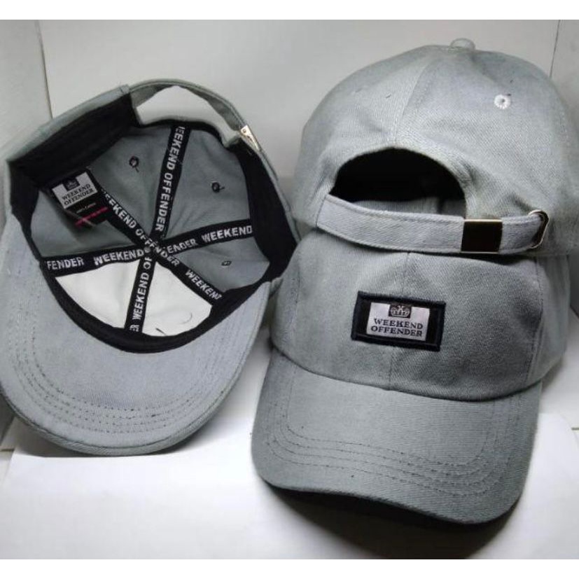 (bisa cod) topi pria lonsdale - weekend offender - nasa - thanksomania bahan tebal rappel