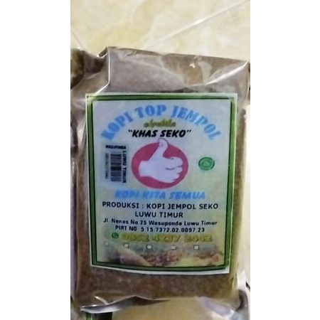 

kopi arabika asli 250gr murni 100% kopi luwu timur sudah digiling siap seduh