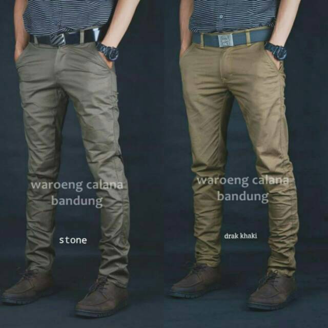  Celana  original chino pria  casual celana  pria  kerja  kantor 