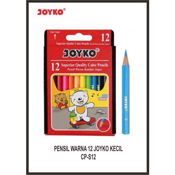 

Pensil Gambar Joyko 12 warna Pendek