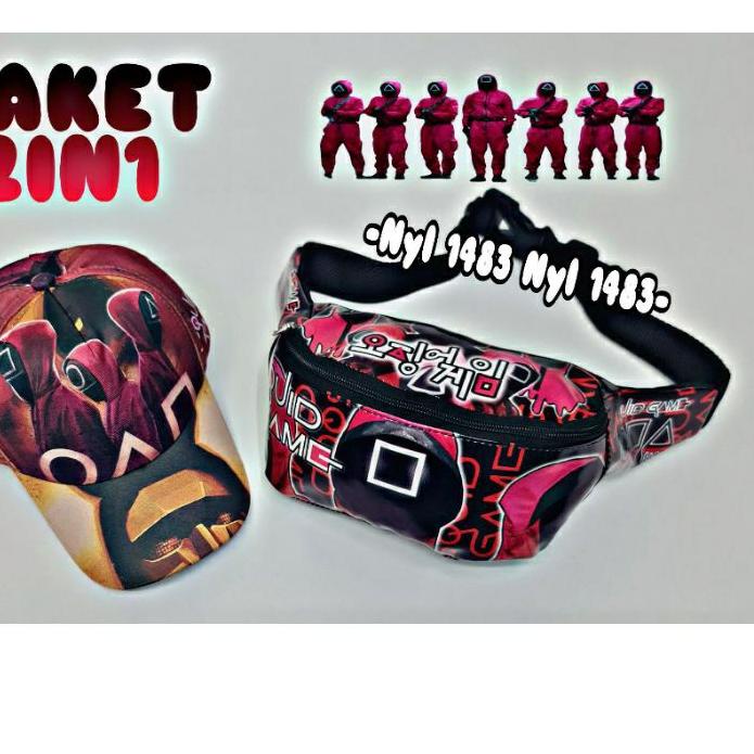 ➭ MARVEL Spiderman Waistbag anak laki-laki tas SLempang bahu spiderman ➣