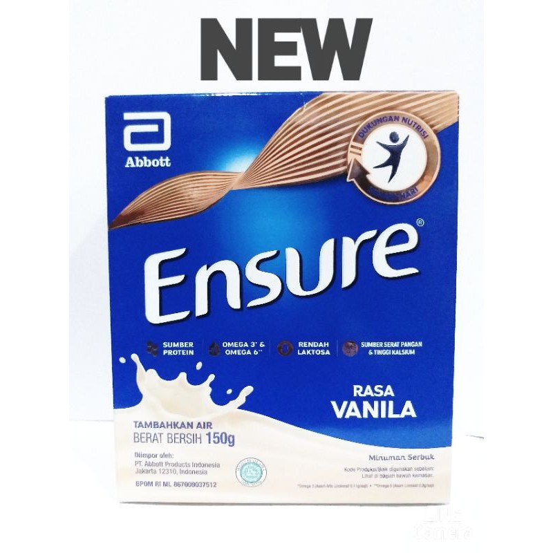 Ensure Gold Vanila 150 gr ( kotak)