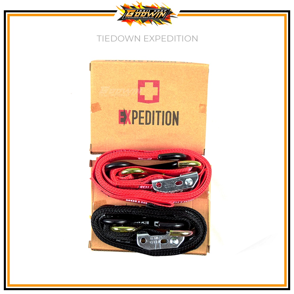 Tie Down Tiedown EXPEDITION Tali Tie Down SCARLET 2181 / PROTAPER Tali Pengikat Motor / Barang Bahan Kuat