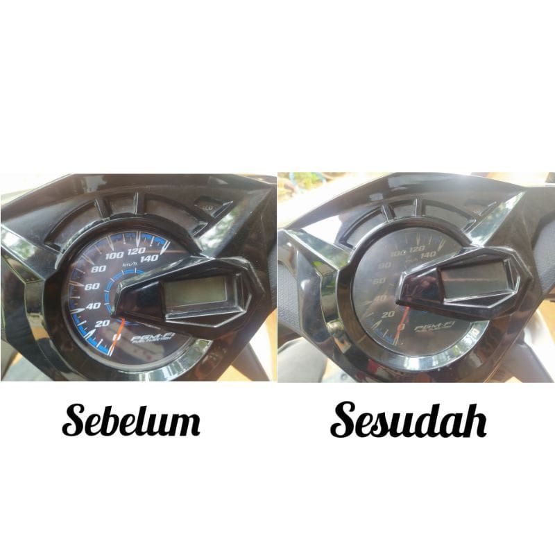 Sticker stiker antigores spedoometer beat new 2021