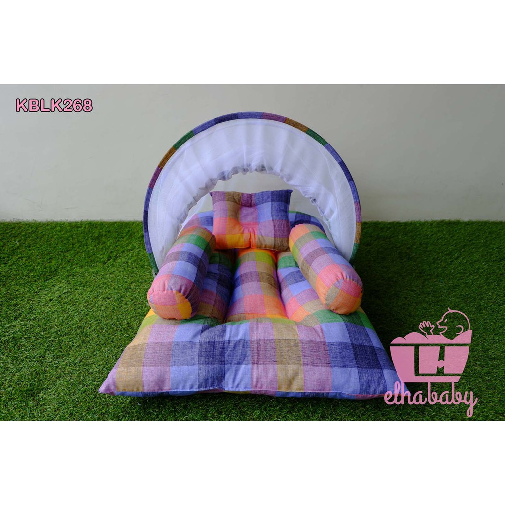 Grosir ElhaBaby KBLK268 I Kasur Kelambu Bayi
