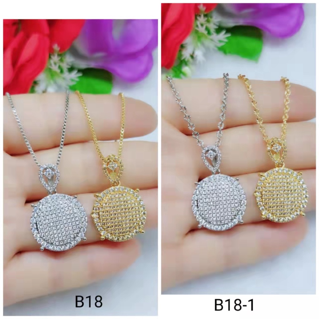 Kalung Xuping Mata Full Lapis Emas Perhiasan B18,19