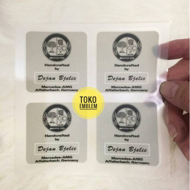 

Stiker amg handcrafted by Dejan bjelie