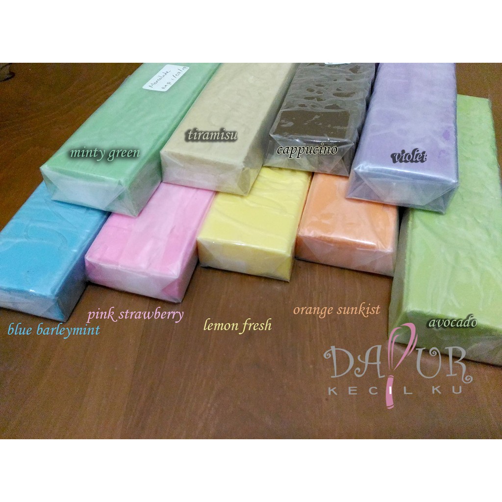 DCC Cokelat Block  Marcolade Aneka Warna Repack 