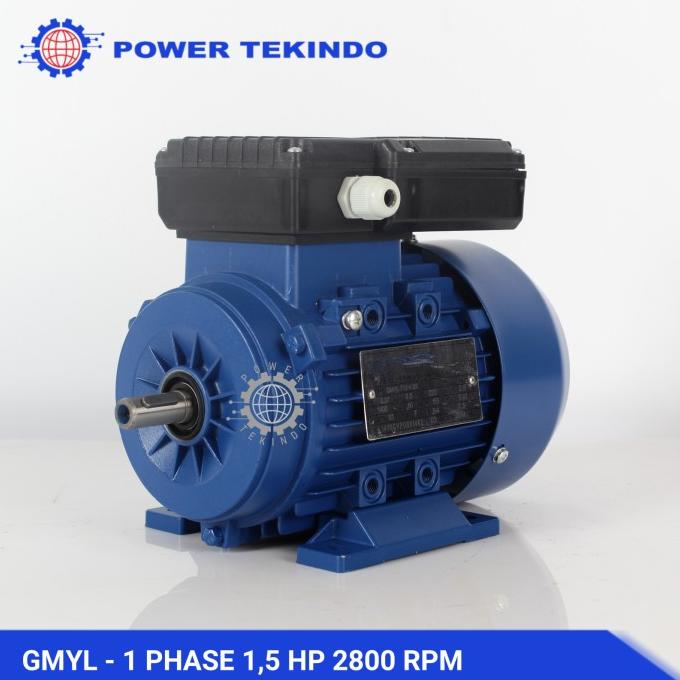 Famoze Pro Dinamo 1 Phase 1,5 Hp 2800 Rpm Electric Motor Gmyl 1,5 Pk