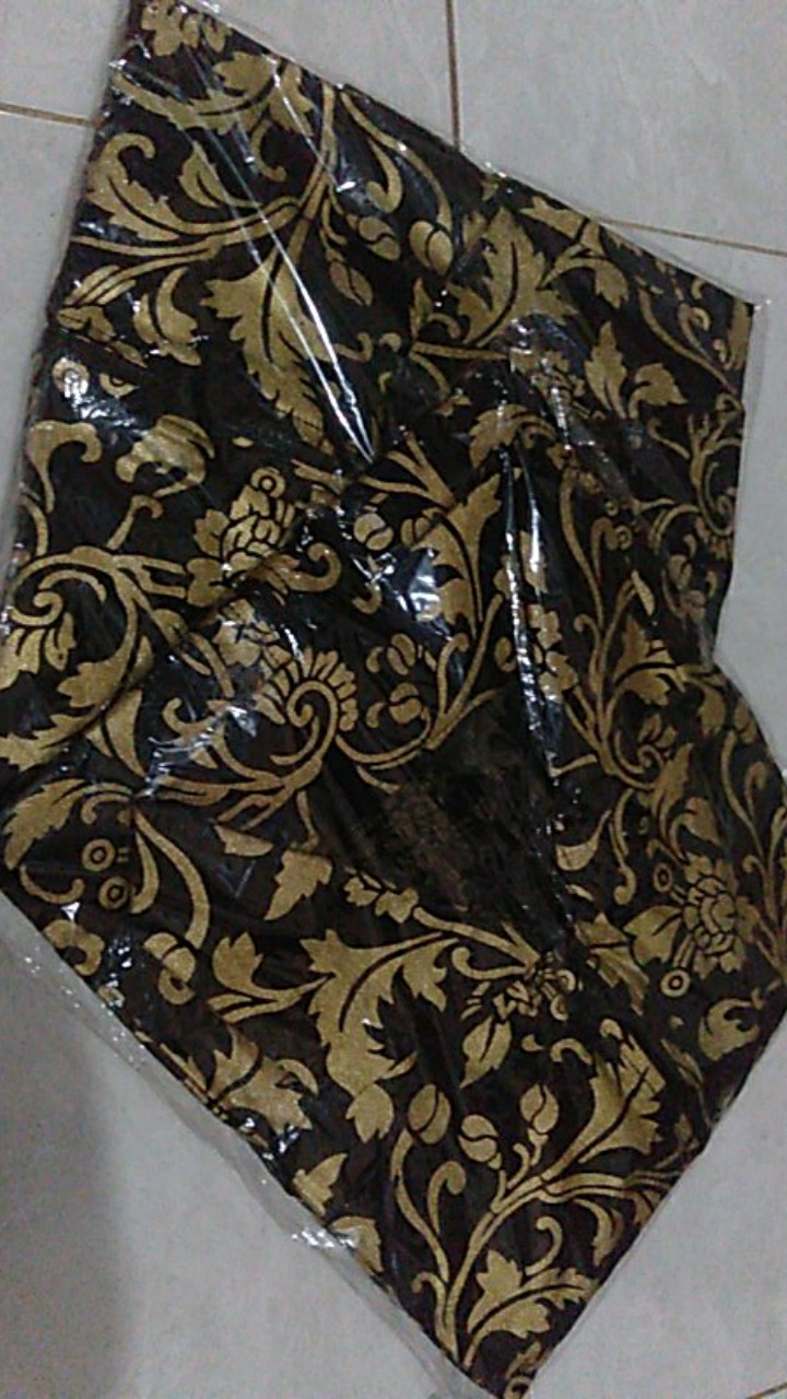 Batik Couple Keluarga Sania Ruffle Ori Ndoro Jowi Dnt Motif