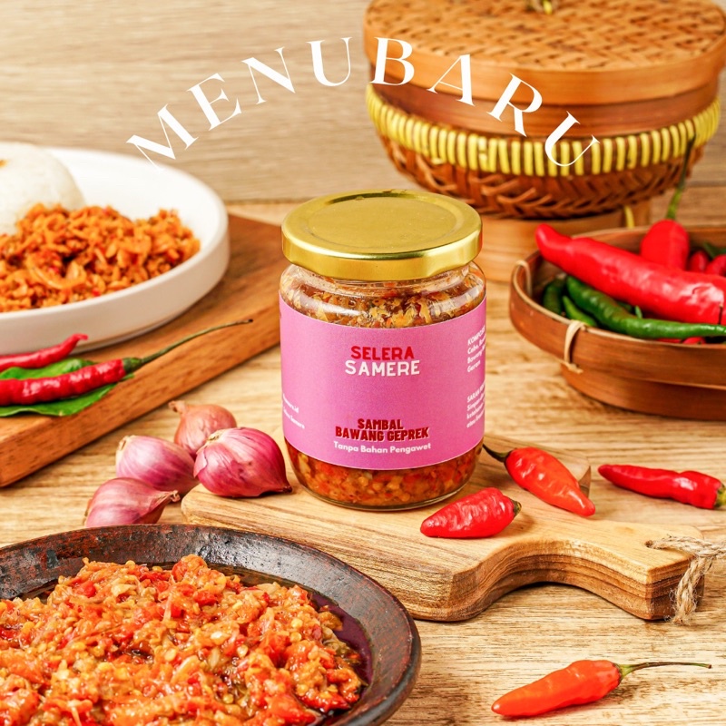 

Sambal Samere - Sambal Bawang Geprek - Sambal Pedas Samere