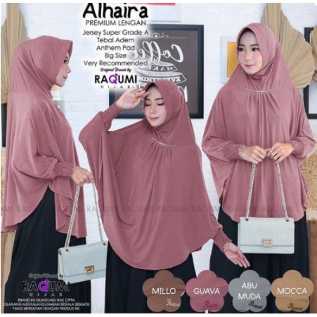 Hijab khimar Lengan Permata Hijab Jersey Bergo Tangan Payet