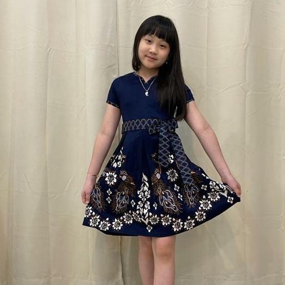 PROMO Maja - Flora Girls Dress Batik Anak Perempuan