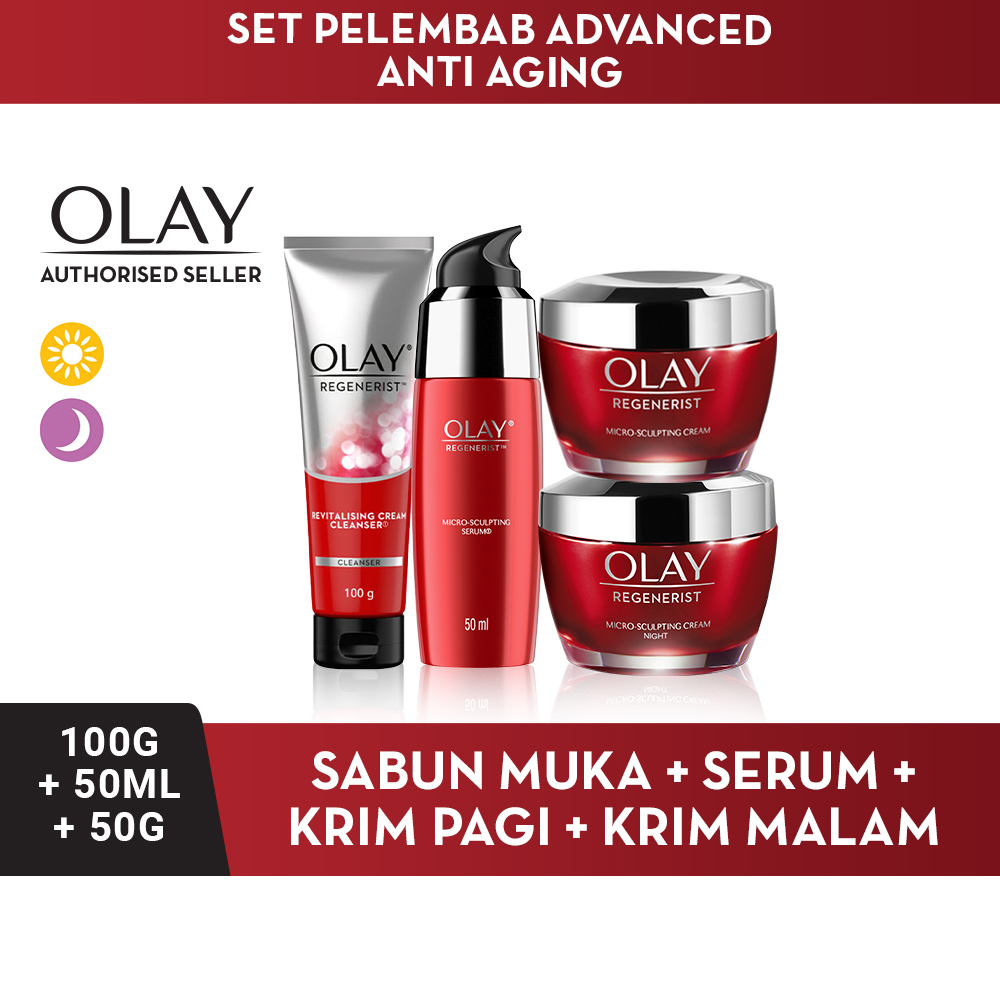 Olay Regenerist Ritual Anti Aging Lengkap