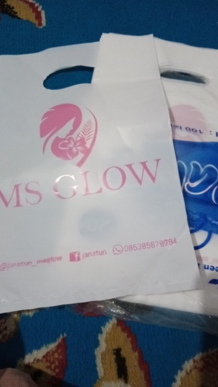 Plastik Plong Hd  Sablon  20x30 Gratis Desain