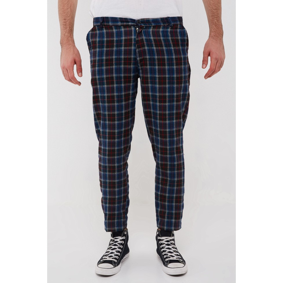 

Erigo Checked Pants Drohnes Black