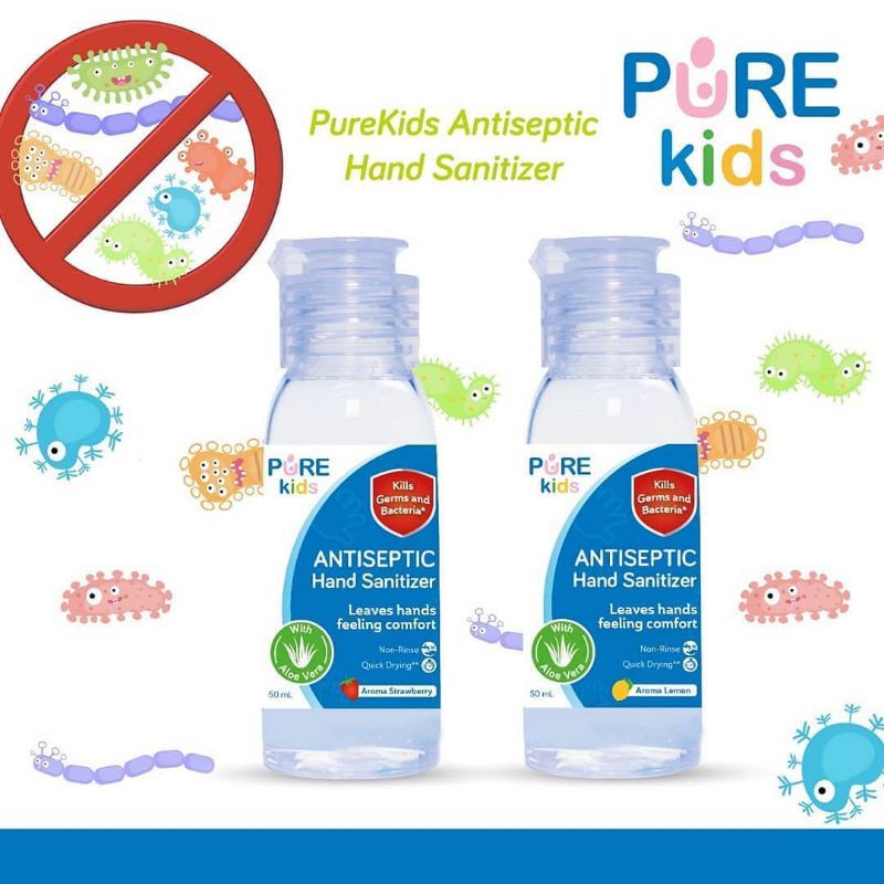 Pure Kids Antiseptic Hand Sanitizer 50ml