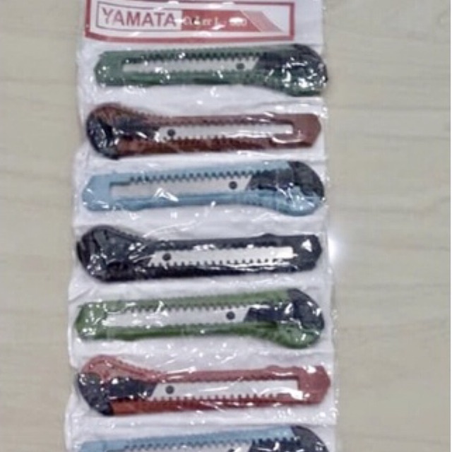 

YAMATA ( harga 12buah ) Pisau cutter tajam Pisau karpet + anak SHARP CUTTER KNIFE CUTER gg + mata pisau cutter pisau kulit pisau ukir MURAH BAGUS