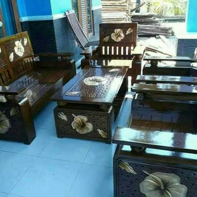 Kursi Tamu Kayu Jati 2111 Mebel Jepara