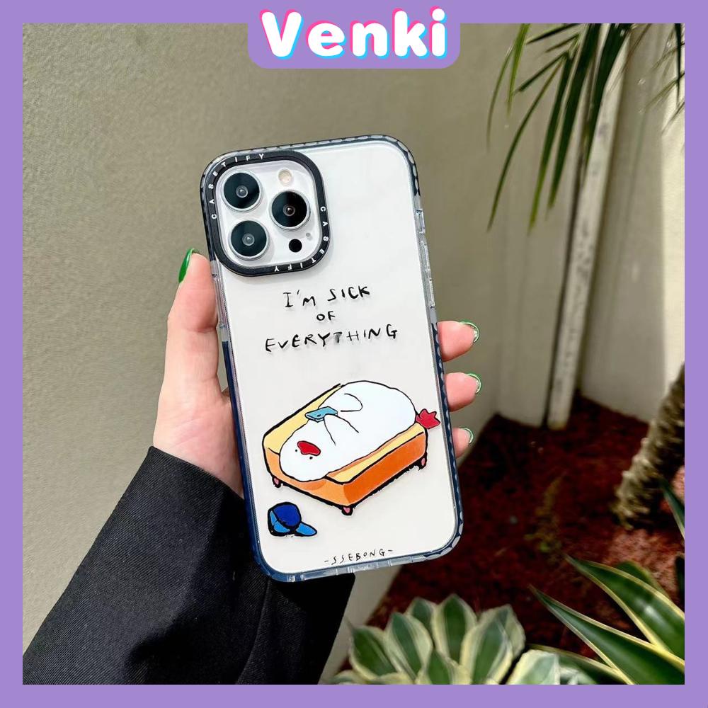 iPhone Case Silicone Soft Case Clear Case Thickened Shockproof Protection Camera Cartoon Cute Duck Compatible For iPhone 11 iPhone 13 Pro Max iPhone 12 Pro Max iPhone 7 Plus xr