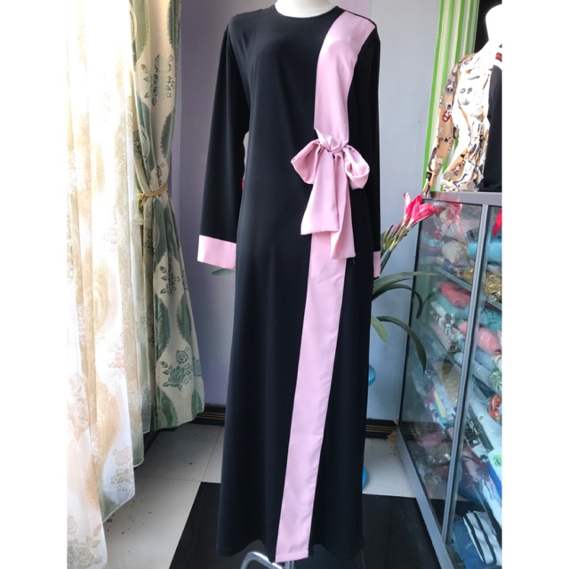 Gamis Shakila Hafsah Dress Blackpink - HIJUP