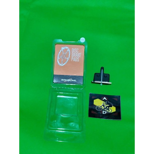 Brake pad Kampas Rem Hidrolik Semi Metalik  Shimano Mt200 Alivio Altus Acera Tektro - Kampas Rem