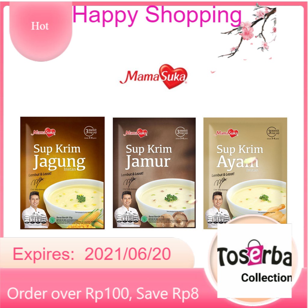 

Toserba Collection Mamasuka Sup Krim 55 gr Bandung - Cimahi