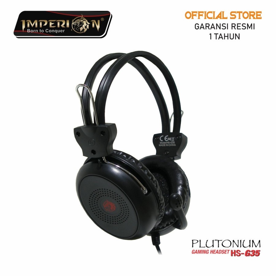 Headset Gaming Imperion HS-G35 Plutonium, Bass Audio