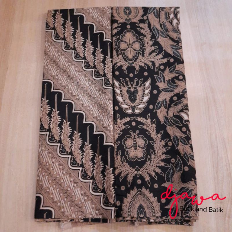kain batik sogan cream 12