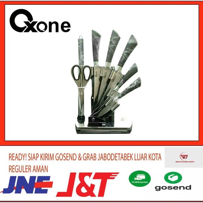 

AG77Z75 OXONE OX-981N BUTTERFLY KNIFE SET / PISAU SET 8 PCS . BARU & BVN65496G