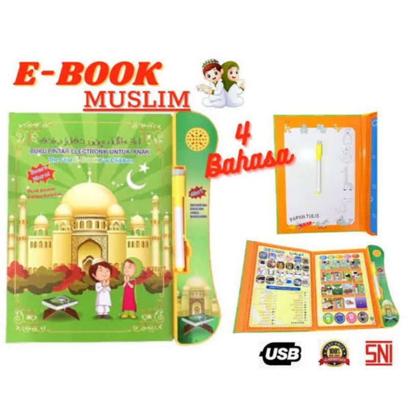 Jual New Smart book 4 bahasa 2in1 (bisa pakai USB dan Baterai) | Shopee ...