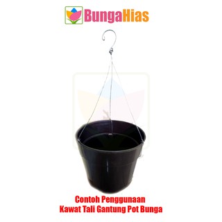 Kawat Tali Gantung Pot Tanaman Bunga Hias Gantungan Kawat Tali Gantung Pot Tanaman Bunga Hias Gantungan