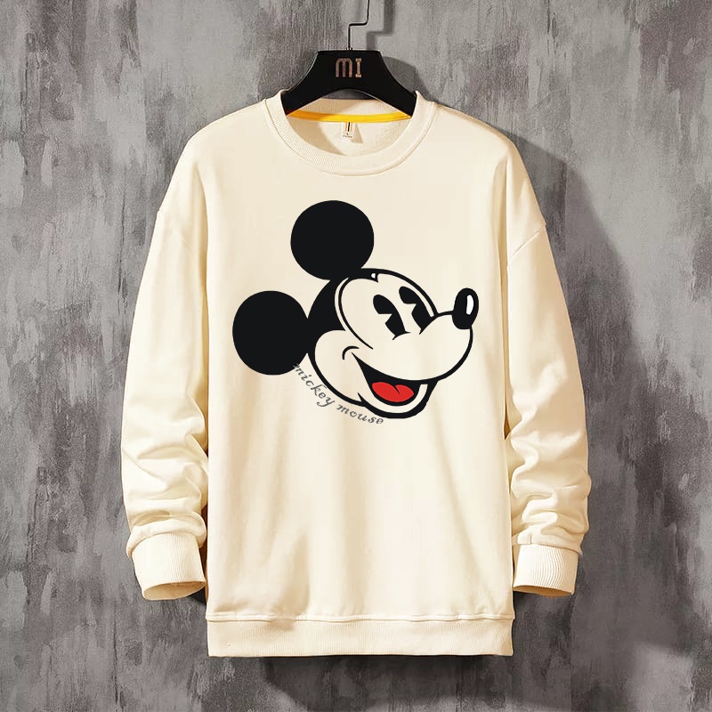 Crewneck Wanita MICKEY MOUSE Sweater wanita size M-XXL