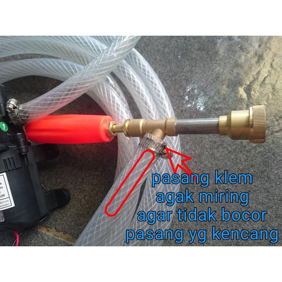 New Mesin Cuci Steam Motor Paket Hemat Tanpa Selang Semprot