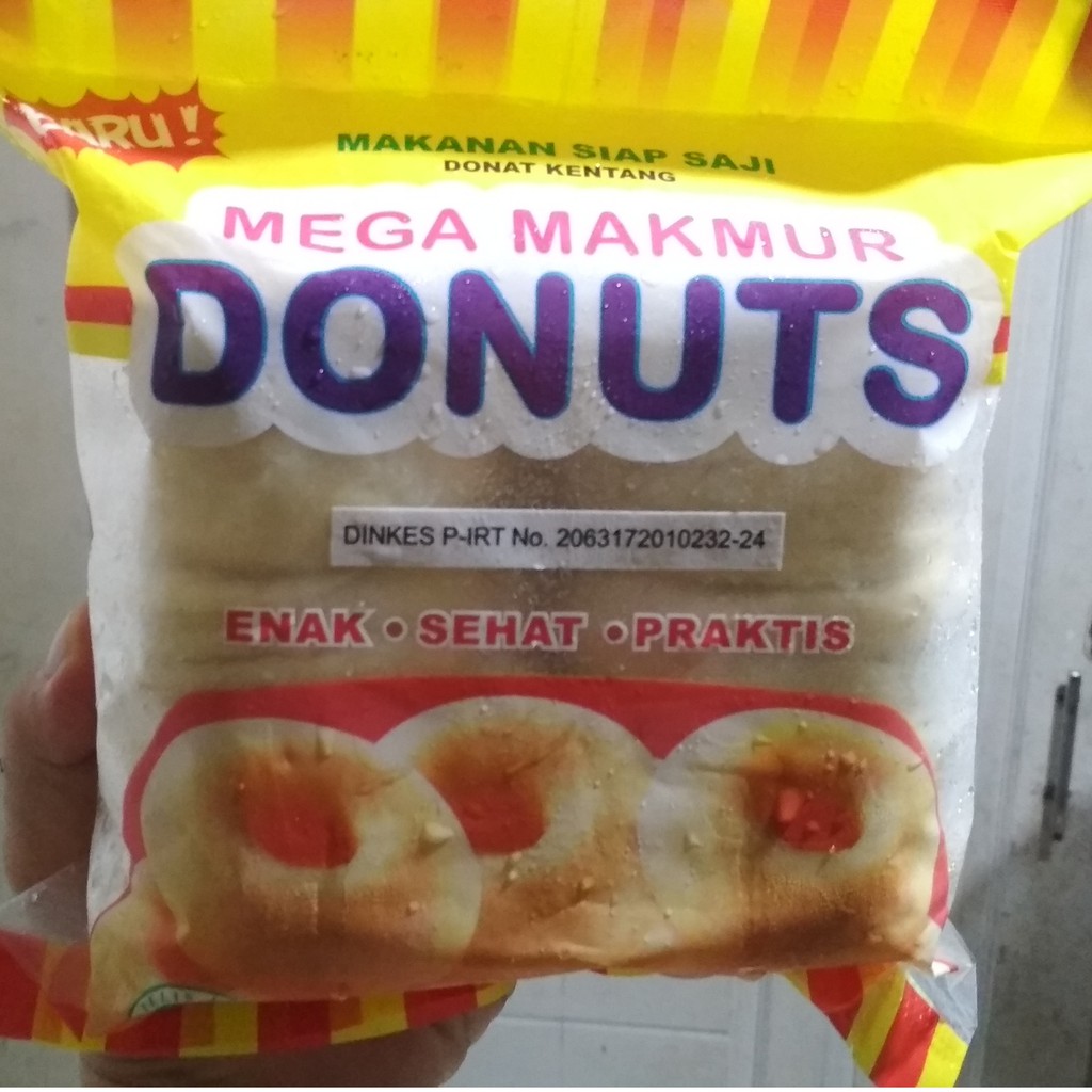 

Donat Frozen Kentang Mega Makmur Donuts Original