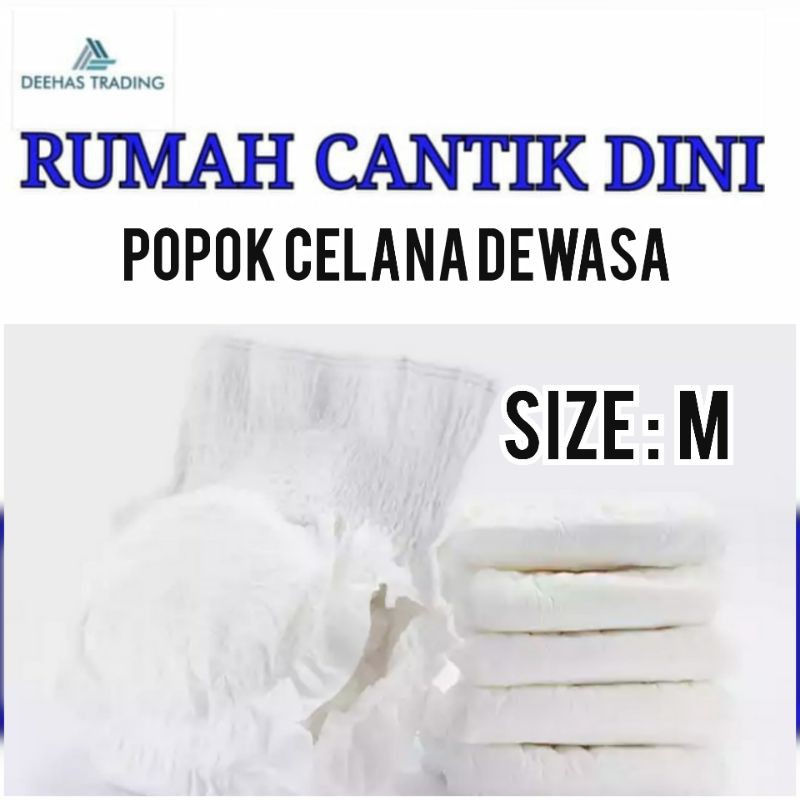 PAKET ISI 20 POPOK CELANA DEWASA SIZE M