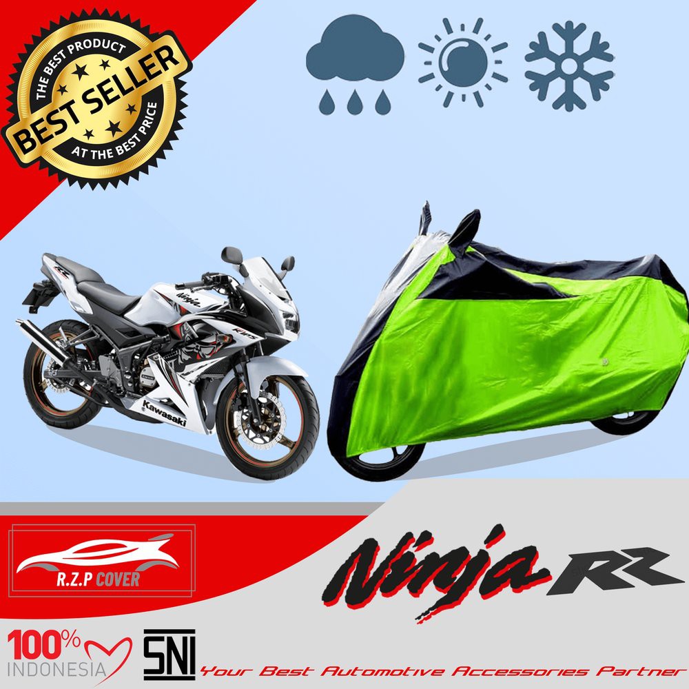 Dijual PELINDUNG MOTOR NINJA RR SARUNG MOTOR NINJA RR COVER MOTOR NINJA RR Diskon