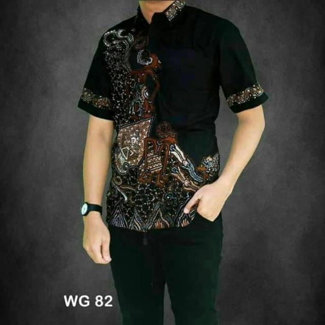 Hem Batik Pria Pendek new bfj