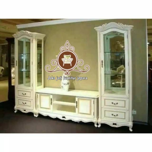 Set lemari bufet tv duco