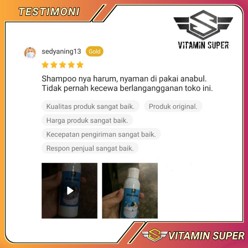 Shampoo Kucing Premium | Shampoo Anti Kutu, Anti Jamur, Anti Flea dan Tick Super Wangi