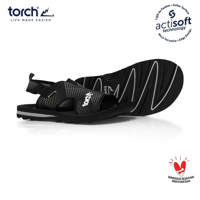 SANDAL TRAVELING TORCH BAHAMA PIXEL BLACK